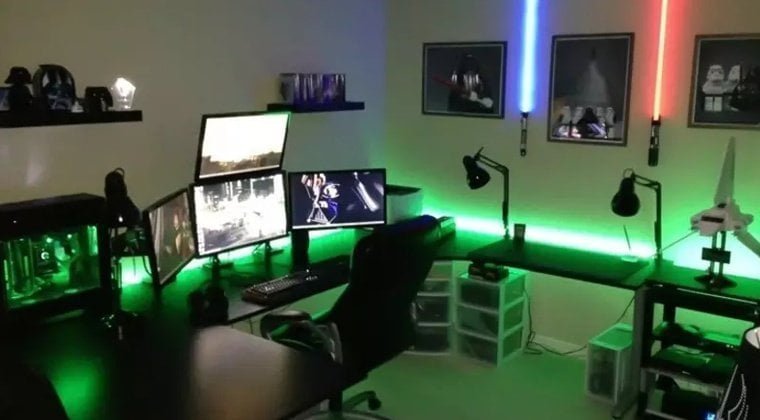 Quarto gamer Star Wars