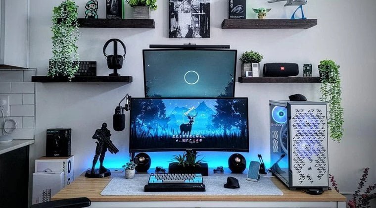 Quarto gamer simples e barato