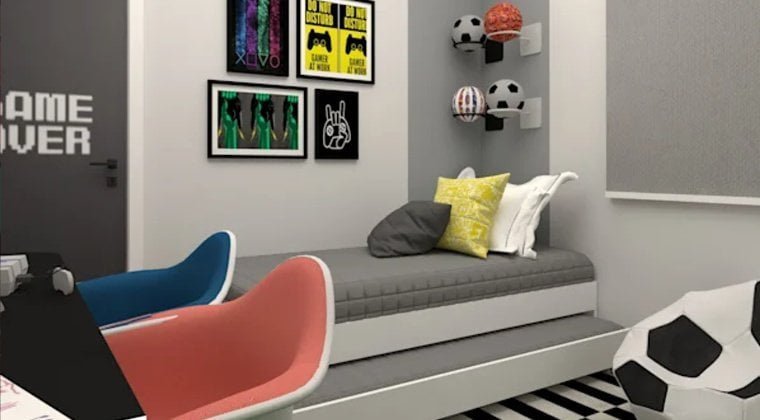 Quarto estilo mais simples