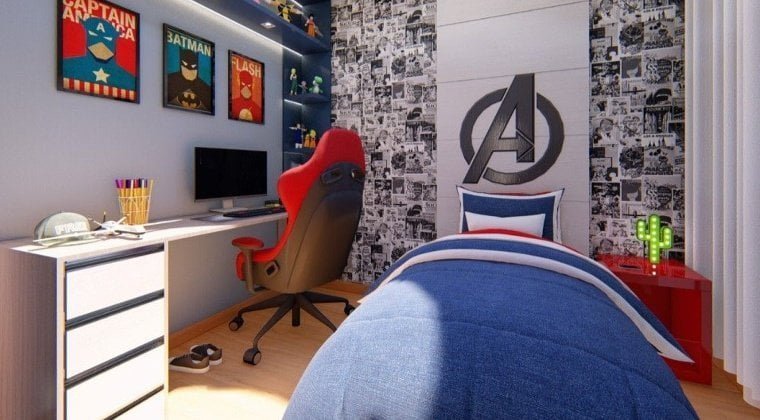 Quarto gamer da Marvel