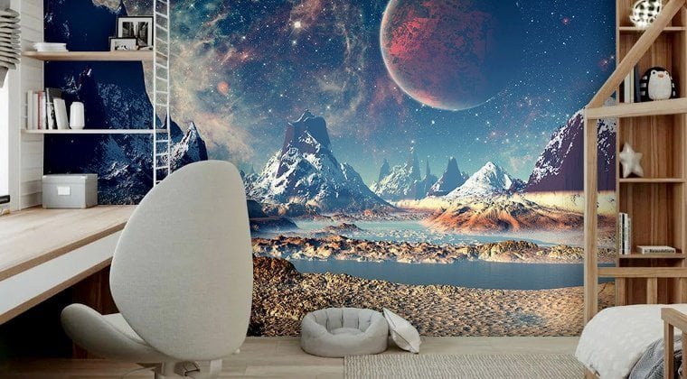 Quarto com estilo simples