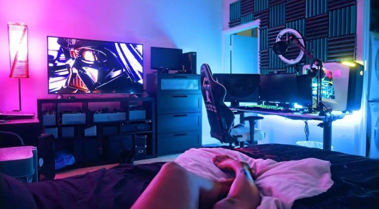 Quarto simples e estiloso