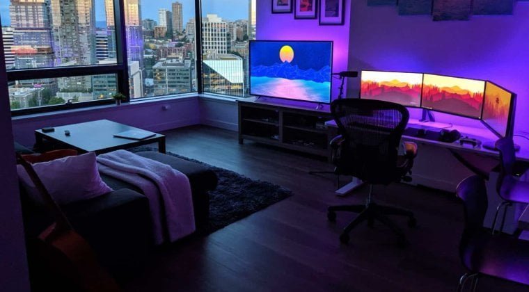 Quarto gamer simples e barato