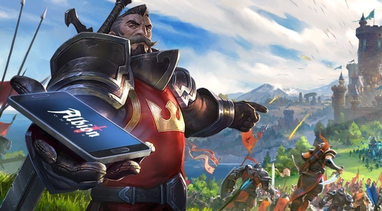 melhor mmorpg para android albion online