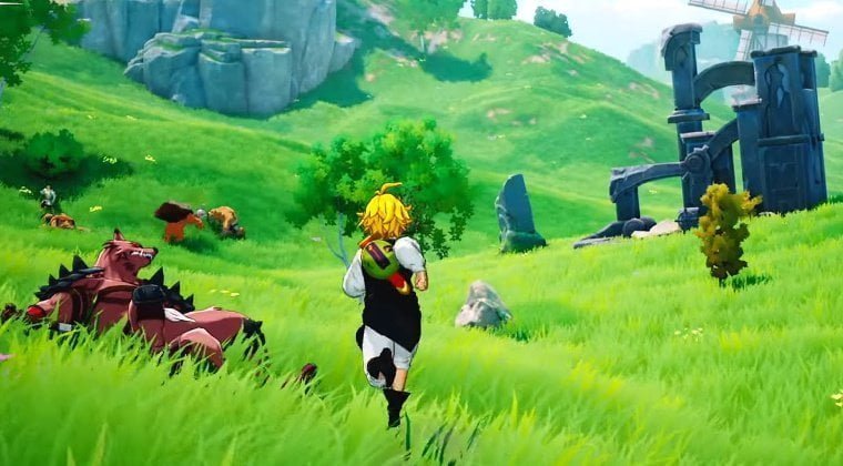 The Seven Deadly Sins Origin Jogo MMORPG de mundo aberto