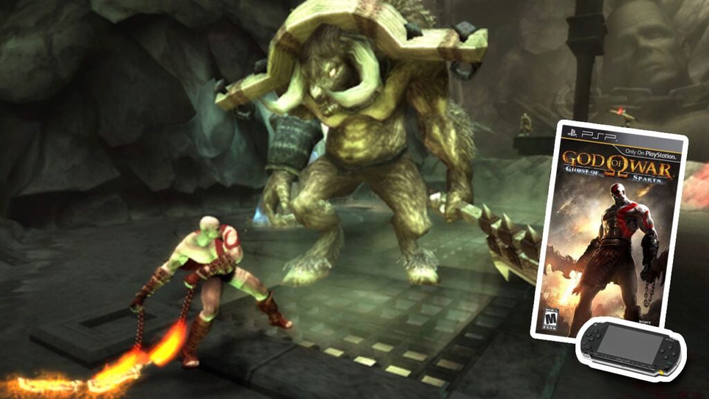 God of War: Chains of Olympus Melhor dos melhores jogos de PSP