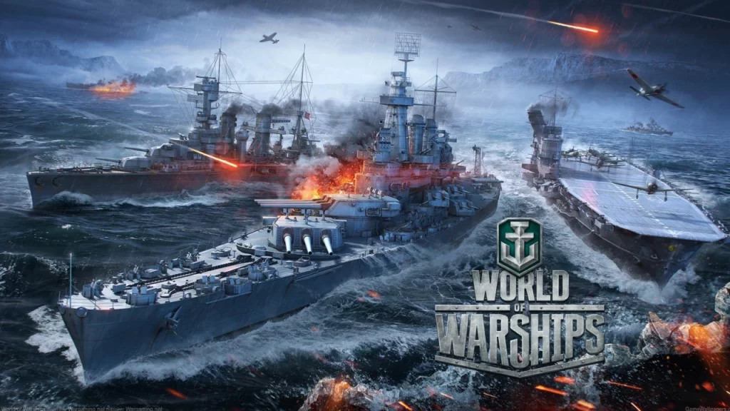 World of Warships jogos de navio