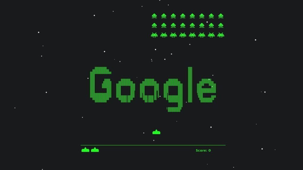 Google Space Invaders